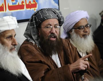 Miembros del principal grupo talibán de Pakistán