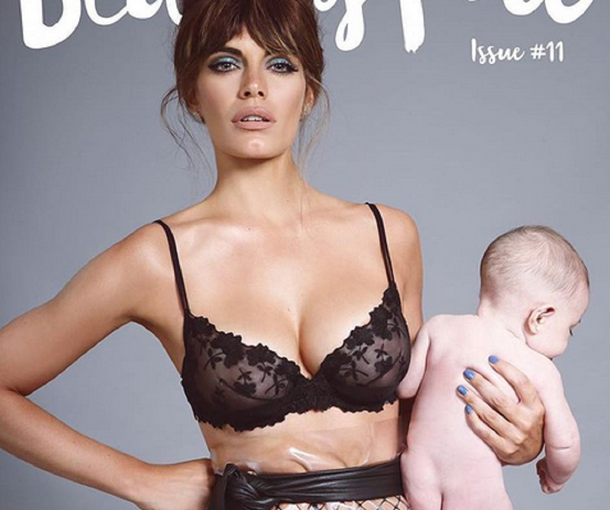 Emilia Attias y una producción de fotos con su hija que generó polémica