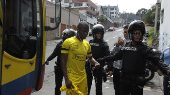 El jugador la pasó mal en la concentración El jugador la pasó mal en la concentración