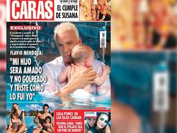 Flavio Mendoza. golpeado de chico Flavio Mendoza. golpeado de chico