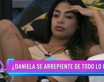 Gran Hermano: Daniela reveló que tiene un ex esperándola afuera