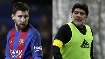 Maradona criticó a Messi por no ir a la gala The Best de la FIFA Maradona criticó a Messi por no ir a la gala The Best de la FIFA