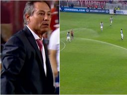 Holan reaccionó enojado cuando se abrieron los aspersores Holan reaccionó enojado cuando se abrieron los aspersores