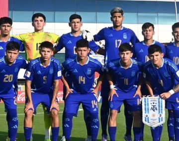 Argentina goleó 7-0 a Fiyi y avanzó como líder a 16avos del Mundial Sub-17