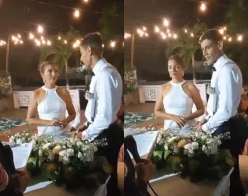 Le dijo no en el altar y se hizo viral