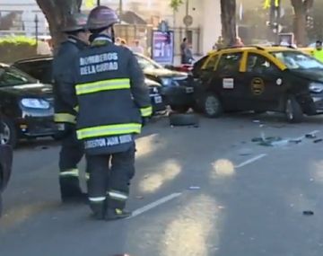 Por el accidente hay una persona muerta