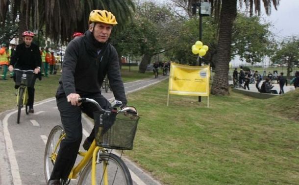 Macri busca en Nueva York que los fondos de inversión vuelvan a la bicicleta