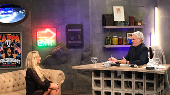 Sol Pérez, junto a Roberto Petinatto. Sol Pérez, junto a Roberto Petinatto.