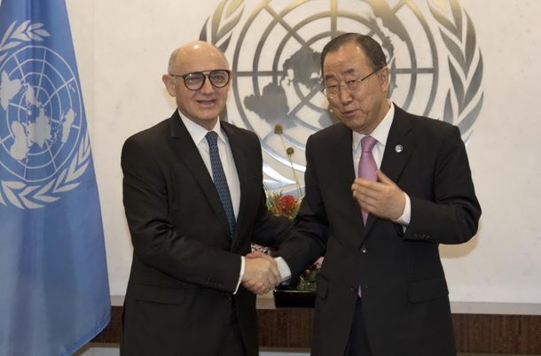 Ban Ki-moon reconoció el liderazgo argentino en los procesos de reestructuración de deuda