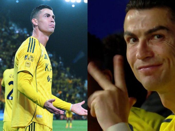 La reacción viral de Cristiano Ronaldo que marcó la derrota de Al-Nassr en el clásico saudí