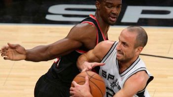 con ginobili imparable, san antonio vencio a portland en la nba con ginobili imparable, san antonio vencio a portland en la nba