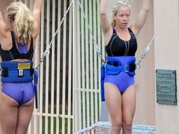 Kendra Wilkinson siempre es la gimnasta más sexy