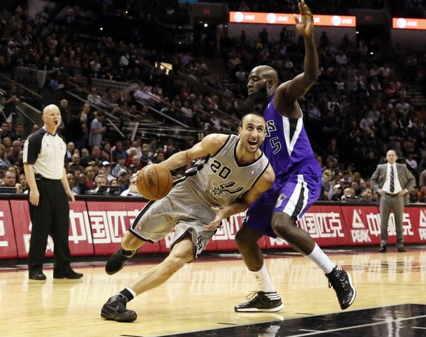 Vital aporte de Ginóbili para el ajustado triunfo de los Spurs