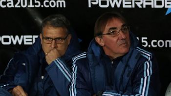 Martino y Pautasso, cuando estaban al mando de la Selección Martino y Pautasso, cuando estaban al mando de la Selección