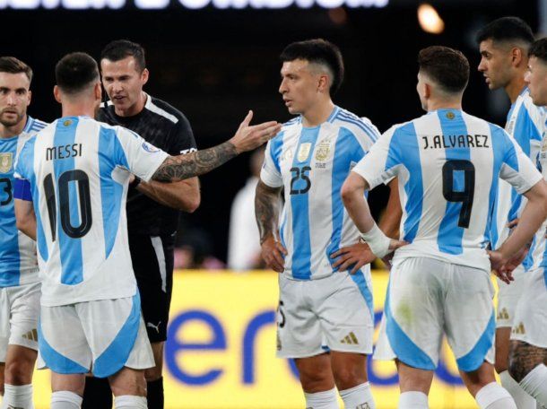 Quién será el arbitro de la semifinal entre Argentina y Canadá por la Copa América 2024