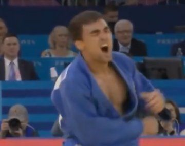 Increíble: judoca se dislocó el hombro al festejar su medalla de bronce en los JJOO