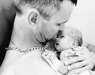 La foto de este padre primerizo que se viralizó