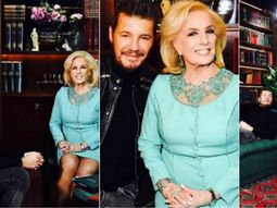 Tinelli y Mirtha Legrand Tinelli y Mirtha Legrand