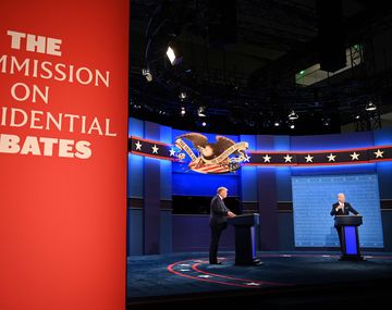 Picante primer debate entre Donald Trump y Joe Biden