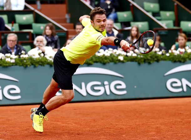Wawrinka quiso distenderse y tuvo un gran gesto en Roland Garros
