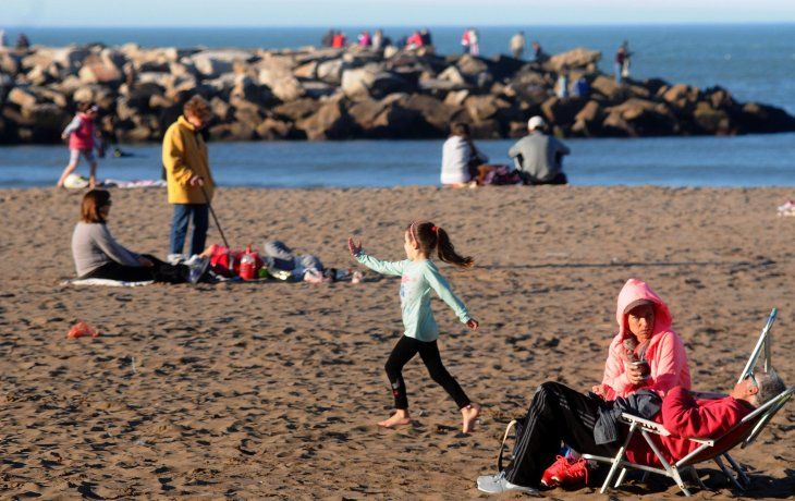 Mar del Plata también se disfruta en invierno (La Capital)