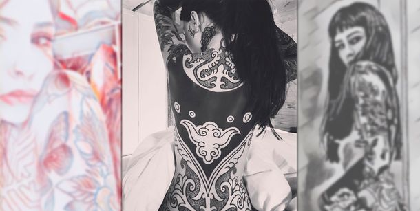 Candelaria se mostró sin ropa en Instagram