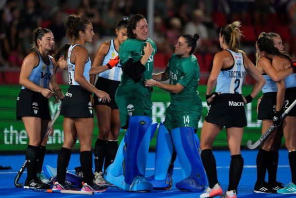 La emoción de Belén Succi tras disputar su último partido con la camiseta de la Selección Argentina