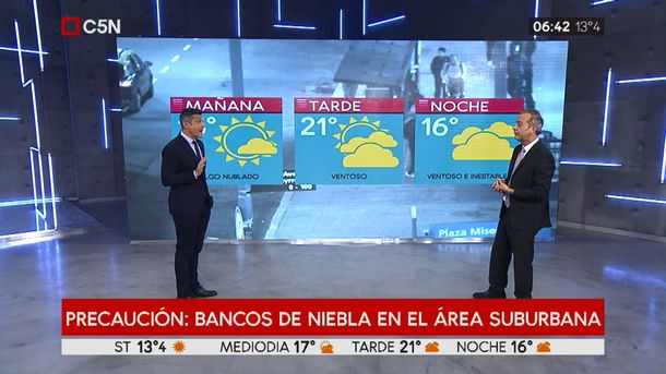 Pronóstico del tiempo del miércoles 24 de abril de 2019