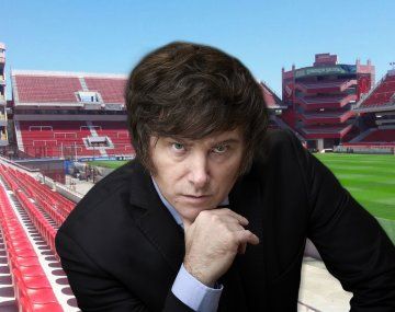 Para Milei la oposición es amarga y más fría que la cancha de Independiente