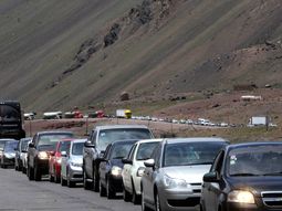 El paso Cristo Redentor en Mendoza colapsó