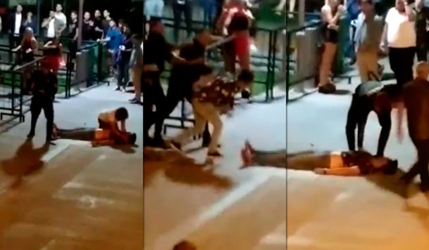 VIDEO: Brutal agresión de un patovica en un boliche en Mar del Plata