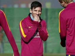 messi supero las molestias fisicas y volvio a entrenar con normalidad messi supero las molestias fisicas y volvio a entrenar con normalidad