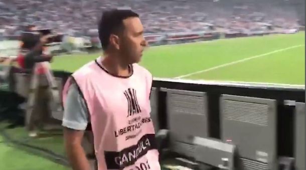 Este es el alcanzapelotas agresor