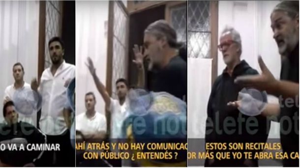 Así interviene el intendente en una reunión sobre la organización del recital