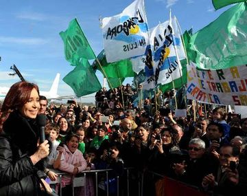 Por primera vez como presidente