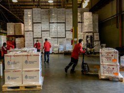 Comenzó la distribución en todo el país de las 768.800 dosis de Sinopharm