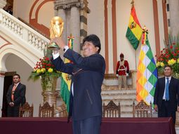 tras ocho anos en el poder, evo promete desarrollo nuclear tras ocho anos en el poder, evo promete desarrollo nuclear