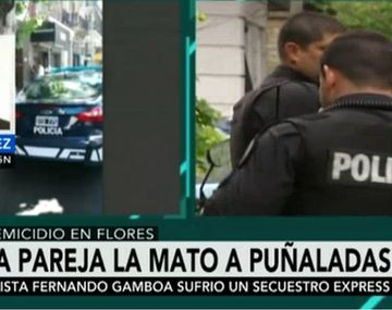 Femicidio en Flores: la pareja la mató a puñaladas