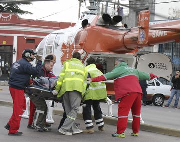 El Same de Lanús realizó un éxito simulacro de accidente múltiple