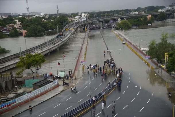 Más de 300 muertos por las inundaciones en el sur de la India