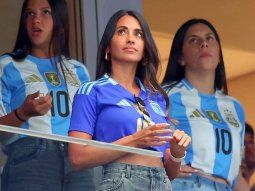 Antonela Roccuzzo recibió un ataque masivo de hinchas egipcios.