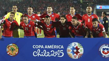 la semifinal entre chile y peru, en imagenes la semifinal entre chile y peru, en imagenes
