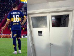 tension en el vestuario de boca: merentiel rompio una puerta tras la derrota con huracan tension en el vestuario de boca: merentiel rompio una puerta tras la derrota con huracan