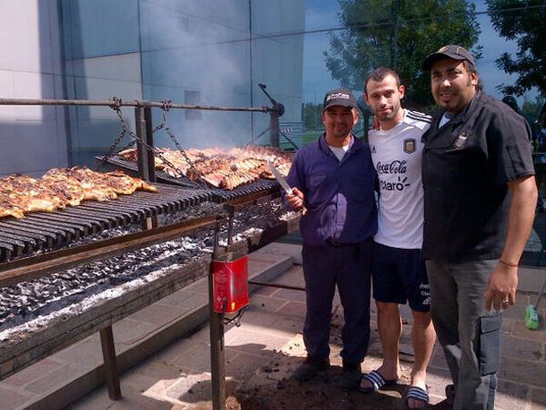 La Selección argentina disfruta su buen momento y se relaja