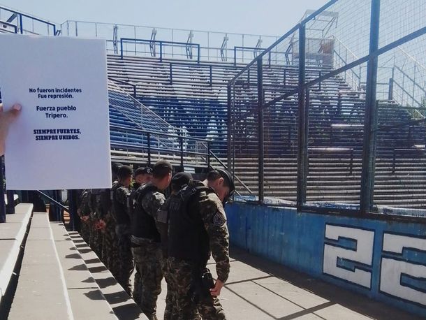 Comenzó un estricto operativo de seguridad en la cancha de Gimnasia