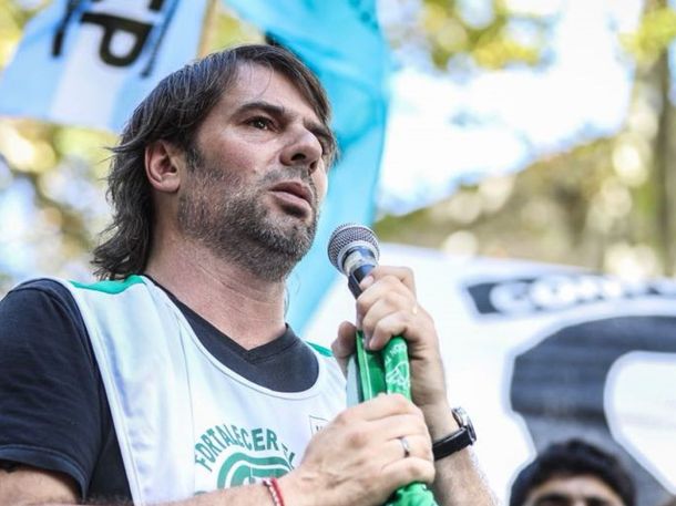 Daniel Catalano, secretario general de ATE Capital Daniel Catalano, secretario general de ATE Capital