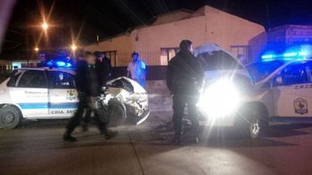 Choque de patrulleros en Santa Cruz Choque de patrulleros en Santa Cruz