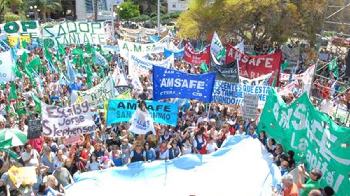 Comienza un nuevo paro docente por 48 horas en Santa Fe