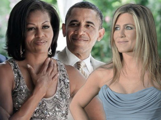 Los Obama, en crisis: rumores de que Jennifer Aniston es la tercera en discordia