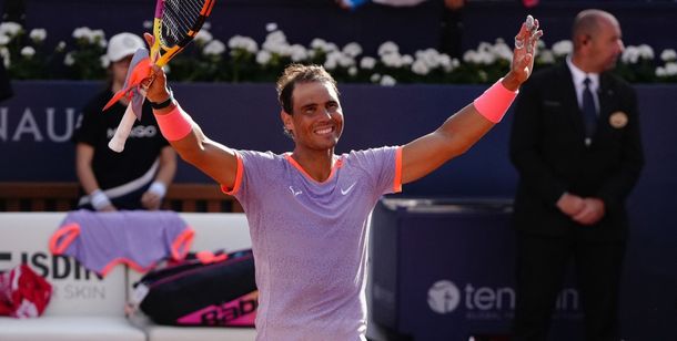 Rafael Nadal volvió con un contundente triunfo en el ATP 500 de Barcelona